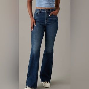 American Eagle Super High Waisted Flare Jeans